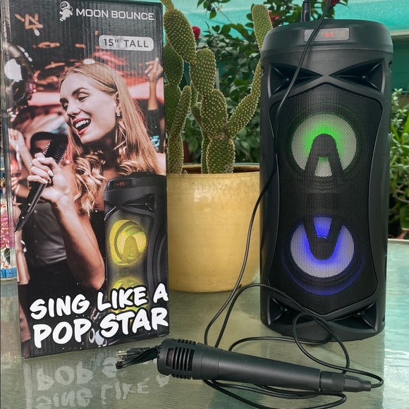 Best Buy Other - Moon Bounce Karaoke Speaker 15’ Tall